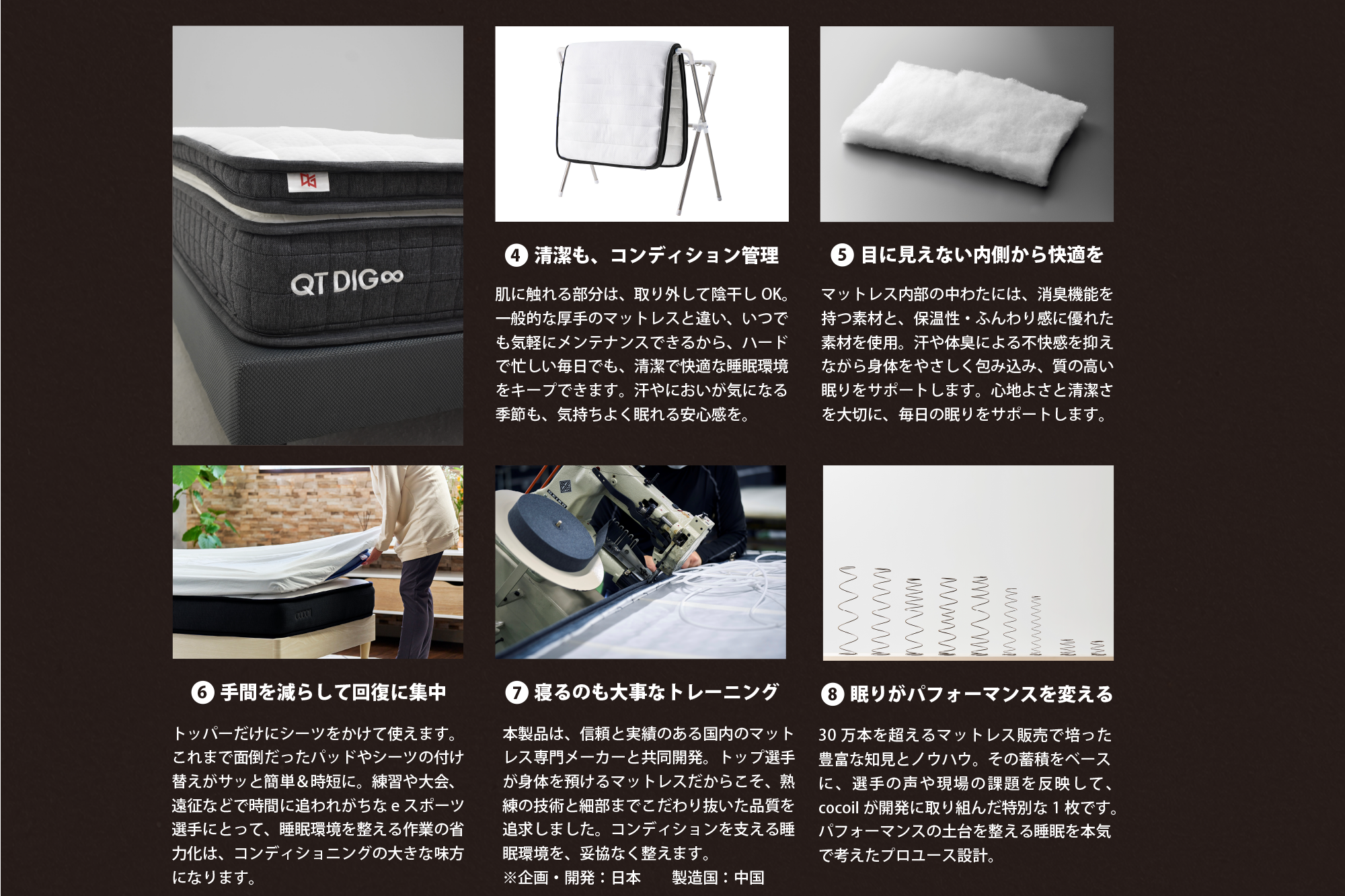QTDIG∞オリジナルマットレス