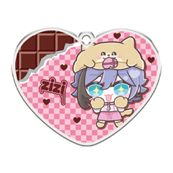【バレンタイン】ziziアクリルキーホルダー