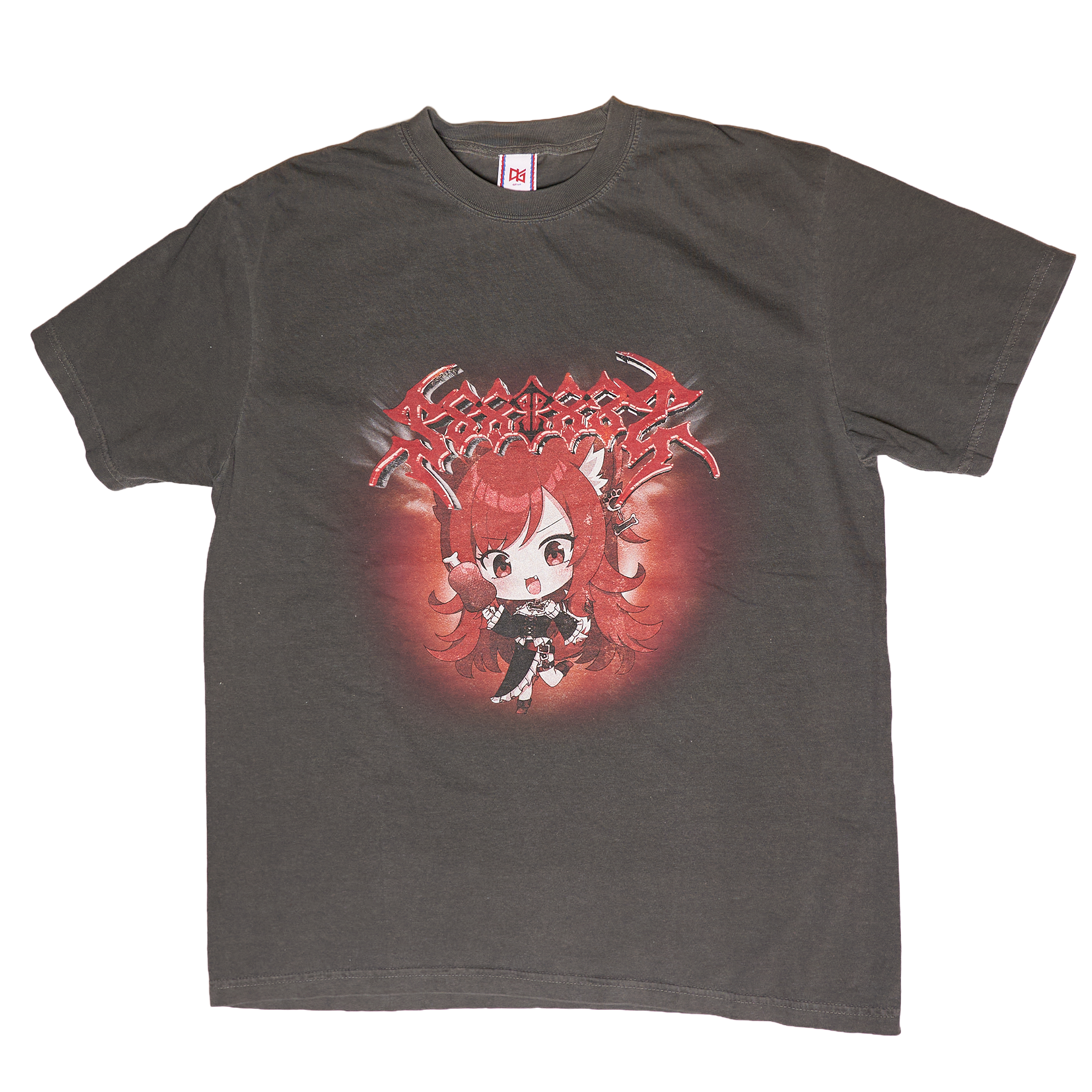 NAGISATTY METAL T-SHIRT / PIGMENT BLACK